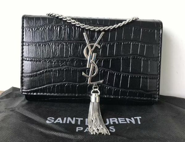 

Бесплатная доставка моды женская икра кожа крест бренда сумка классическая леди