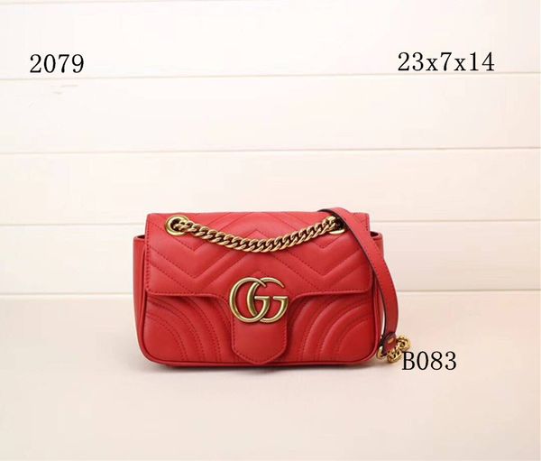 

Hot Marmont shoulder bags women's luxury chain crossbody bag handbags famous designer purse high quality female message bag wallet #75