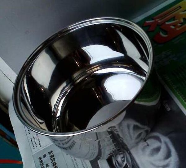 

3l multifunctional stainless steel bright round ice buckets beer barrels three layers of the bottom,21*h11.3cm