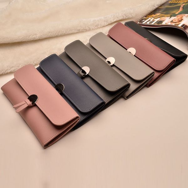 

fashion women wallet female wallet purse long holder woman money bag brand purse, Red;black