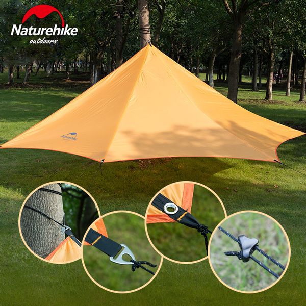 

naturehike cloud wing ultralight awning sun-shelter ultraviolet-proof rainproof large awning for 3-4 person camping tent