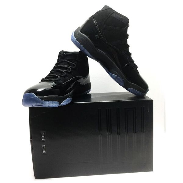 

with box 2018 basketball shoes 11 prom night cap and gown blackout 11s xi men womens athletic designer trainers sport sneakers 5.5-13