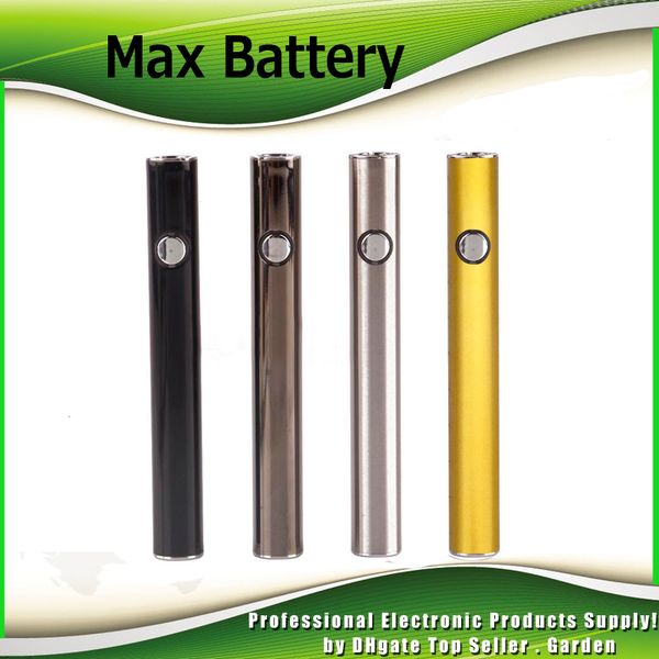 

Original Amigo Max Preheat Battery 380mAh Variable Voltage VV Vape Mod For 510 Thick Oil Liberty V9 Vaporizer Cartridges Tank 100% Authentic