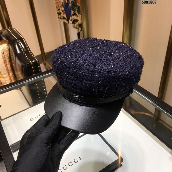 

Высокого Класса Женщин Cap Дамы Шляпы Счетчик Темперамент Берет Натуральная Кожа (