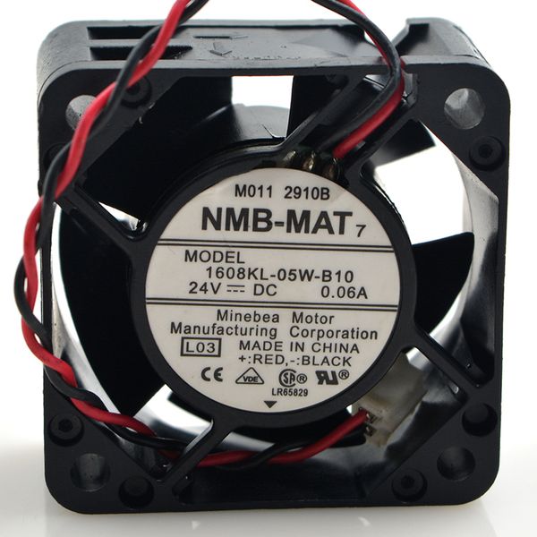 

nmb 1608kl-05w-b10 4020 24v 4cm dual ball case inverter fan 0.06a