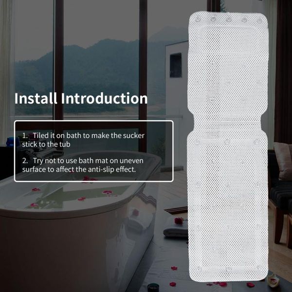 2019 New Spa Bath Mattress Cushion Bath Pillow For Full Body