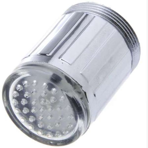 SOLEDI LED 7 Cores Torneira de Água Luz Adaptador Universal Cozinha Acessórios do Banheiro Alterando Cachoeira Fulgor Duche Stream Torneira