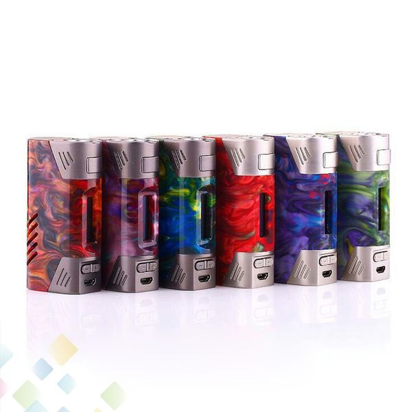 

Authentic Aleader Orbit 80W Mod Epoxy Resin Vaporizer Mods E-Cigarette Fit 18650 Battery 510 Atomizers DHL Free