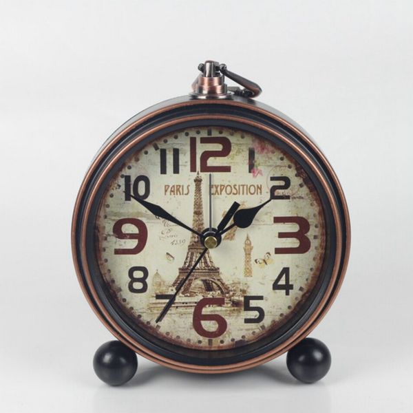 

vintage 2 style home electronic desk clock bedroom home decoration masa saat ornaments vintage deskclock horloge murale