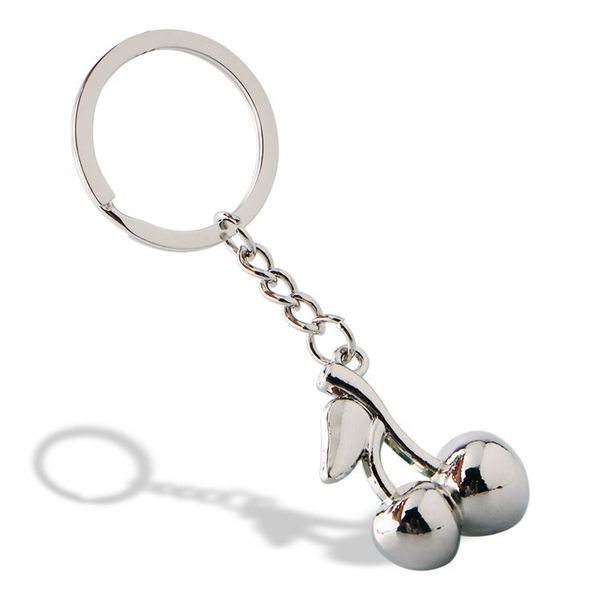 

2018 производитель оптовая брелок металл имитация вишня кулон, небольшой подарок, творческий брелок, киоски, грузовые небольшие подвески, Silver