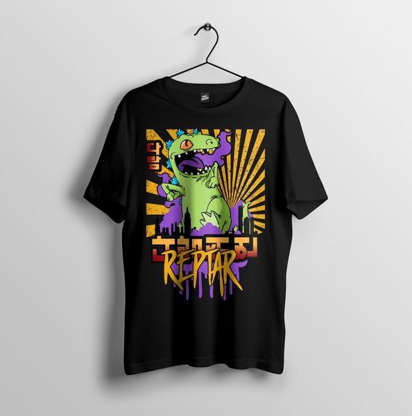 

Rugrats, Reptar, Nickelodeon, ностальгия 90-х, мультфильм - мужская мужская футболка S-2XL