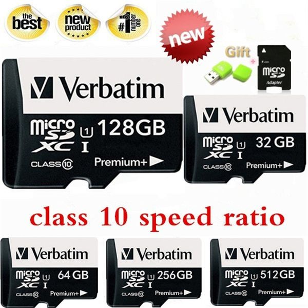 New High Speed Memory Card Class Micro SD Card SDHC UHS I Class 10 Memory Card Flash TF + SD Adapter + SD Reader Best Cloud Hard Drive Best External