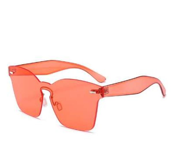 

fashion rimless square sunglasses women brand new oversized shades sun glasses eyewear female girls pink sunglass glasses, White;black