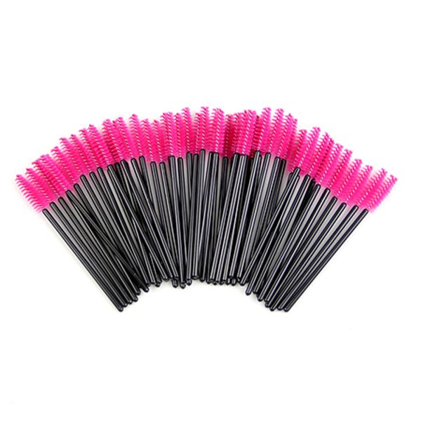 

50pcs eyelash brushes makeup brushes disposable mascara wands applicator spoolers eye lashes cosmetic brush makeup tools