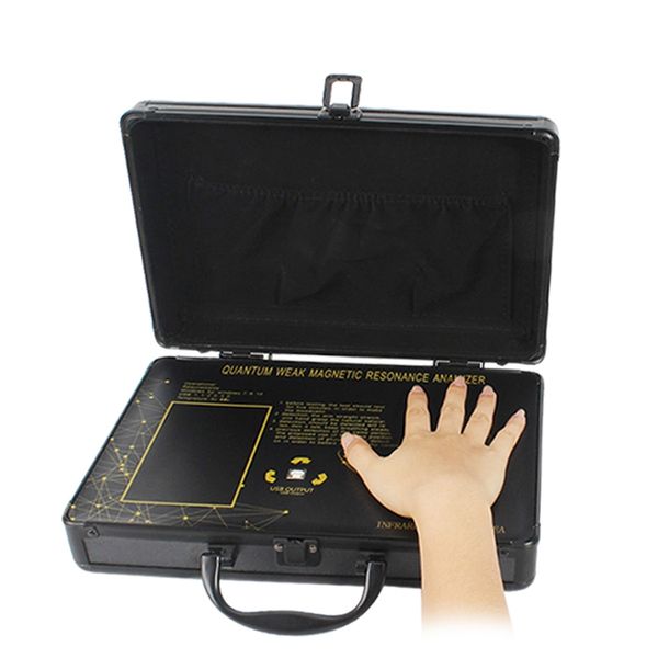 

sub-health detection 6th generation hand touch quantum magnetic resonance full body health analyzer with 52 reports