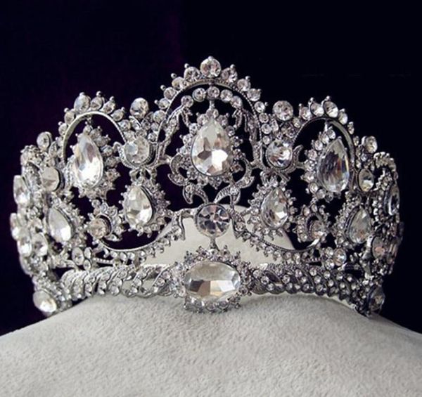 

new diamond wedding crown wedding bride crown wedding accessories, Silver