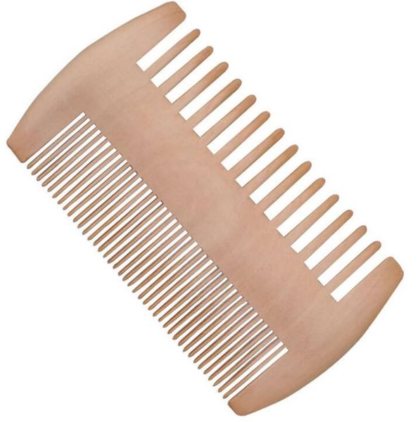 Dhl Mens Natural Wood Comb Beard Comb Pocket Health Care Anti