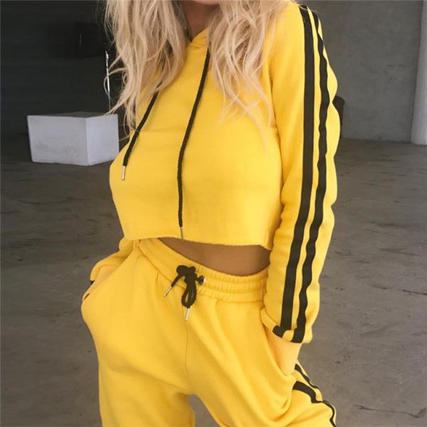 

women's tracksuits sport suits sweatshirt and pants 2 pcs set women gym fitness cappa jogging suits ladies clothing 2018, Black;blue