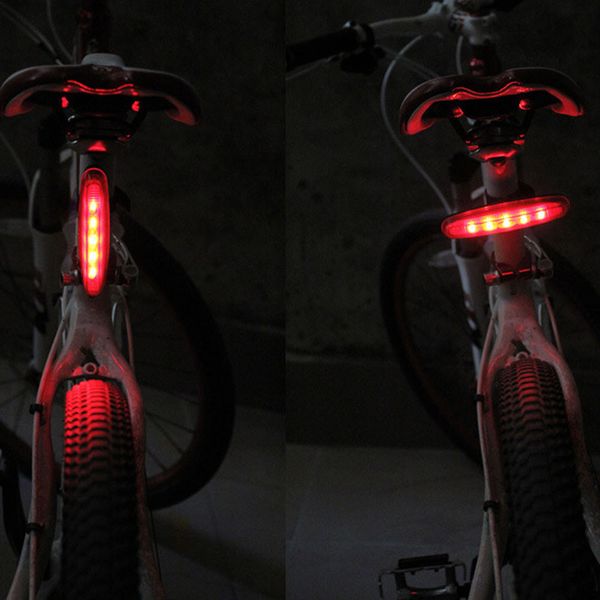 

1pc bike light 5 led bicycle taillights bike accessories bicicleta
