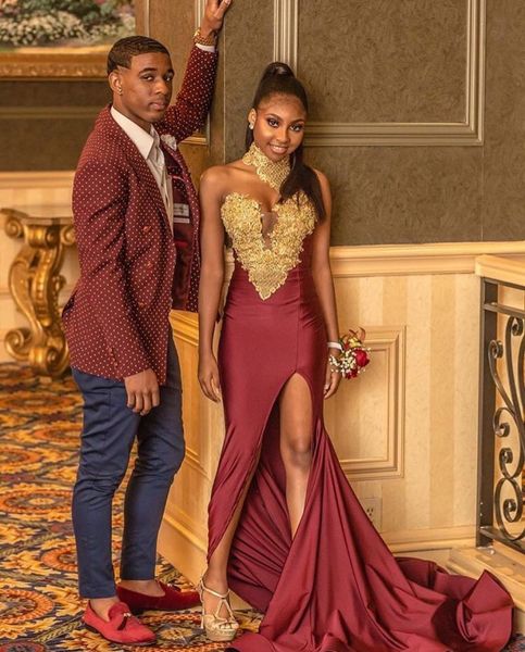

2021 plus size prom dresses mermaid prom dress long burgundy evening gowns, Black