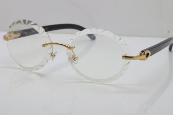 

новый мужской черный буффало хорн rimless t8200761 vintage очки очки серебряный золотой металл рамки eyewear lunettes размер: 60-20-140mm, Silver