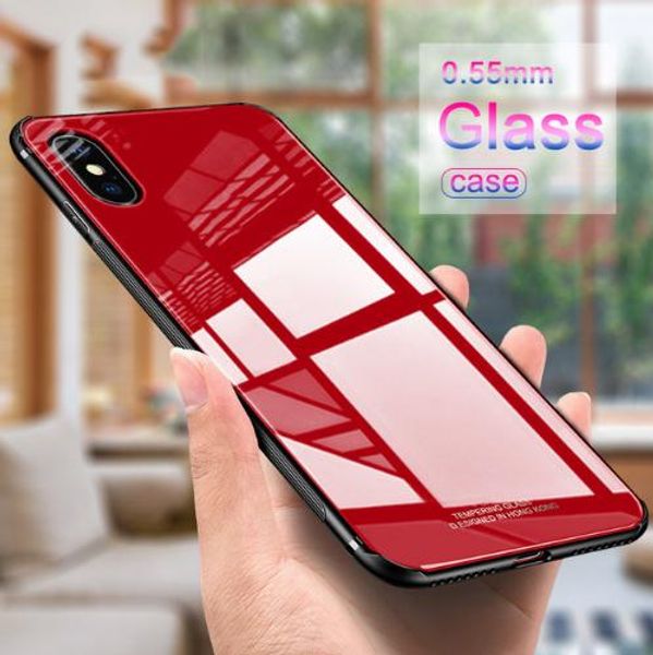 

tempered glass case for iphone x 7 8 6 plus 10 back cover tpu frame hard case bumper for apple iphone x 7 8 6 plus case samsung s9 s8 plus