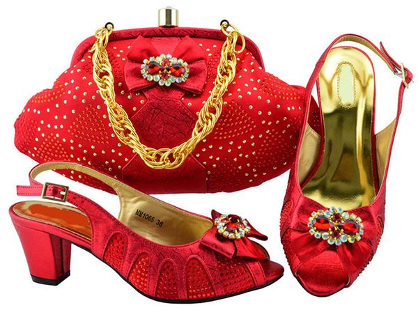 

nice looking red wemon kitten shoes with rhinestone bowtie african pumps match handbag set for dress mm1065,heel 6cm, Black