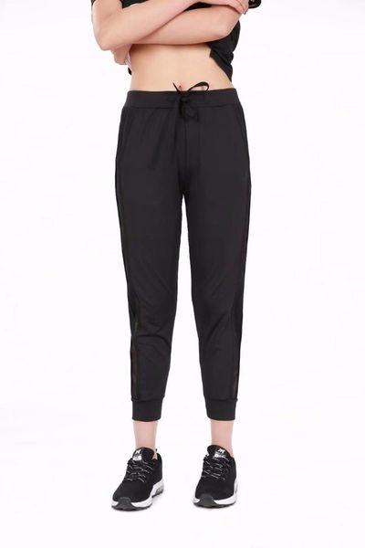 

brand stripe yoga loose pants women quick dry fitness sport trousers women running pants sportswer, White;red
