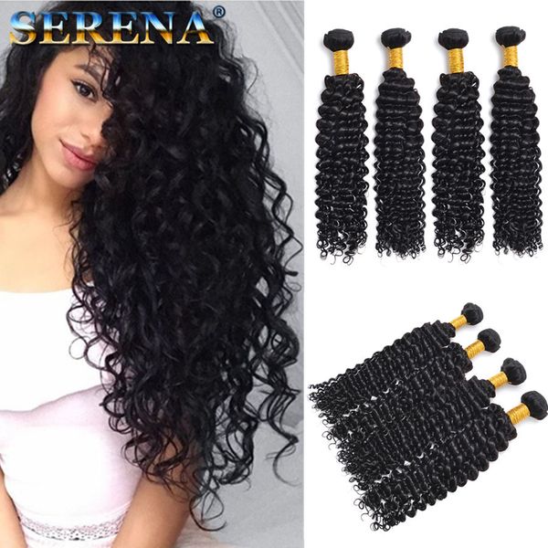 8a Brazilian Loose Deep Wave Virgin Human Hair Extension Loose
