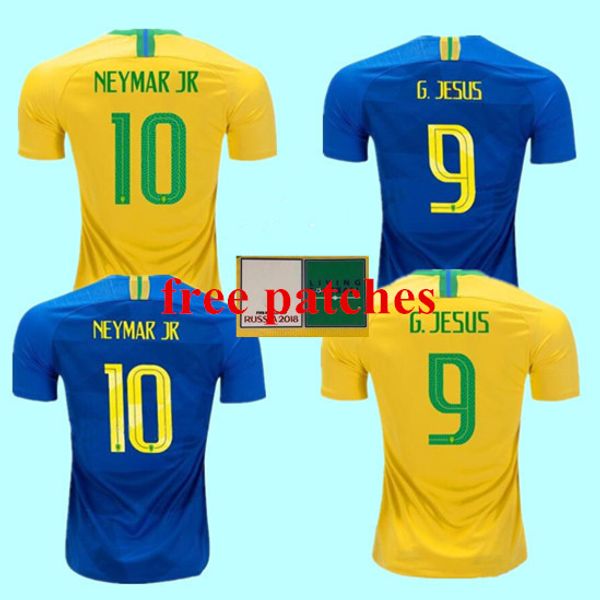 neymar blue brazil jersey