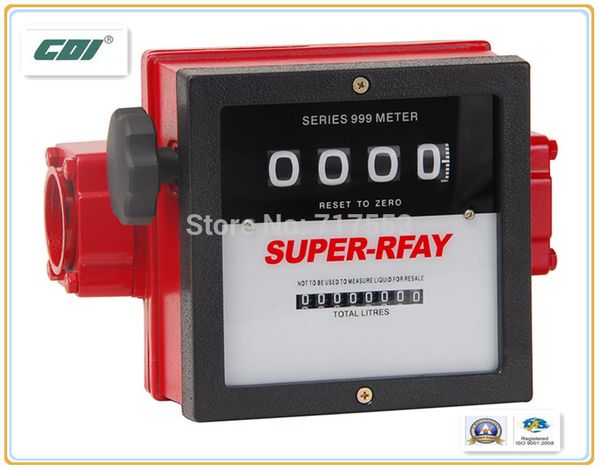 

2 inch fm-120 4-digit aluminum diesel fuel oil flow meter(red),fuel dispenser component,gas flowmeter