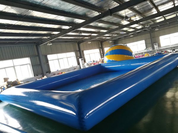 

2017 bottom price customized inflatable pool children/family swimming pool