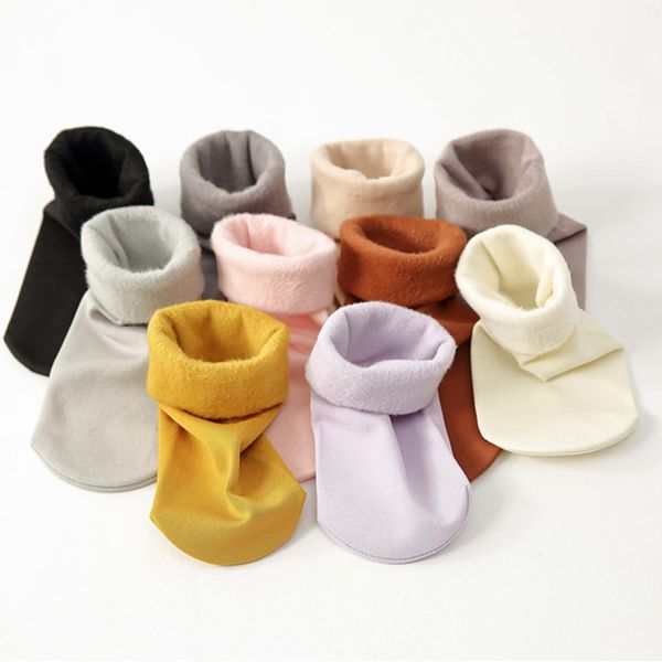 

women winter thick socks warm autumn and winter velvet cute socks fleece thickening sock candy color 4pairs/lot, Black;white