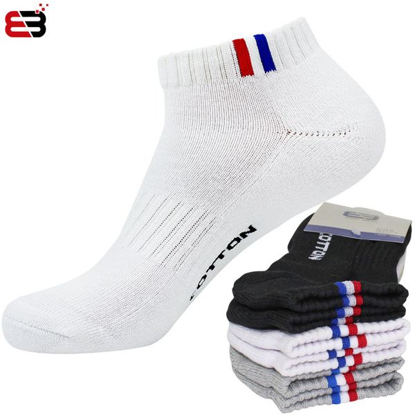 

nancy tino men sport socks women thicked towel breathable damping basketball running cycling sport socks cotton, Black
