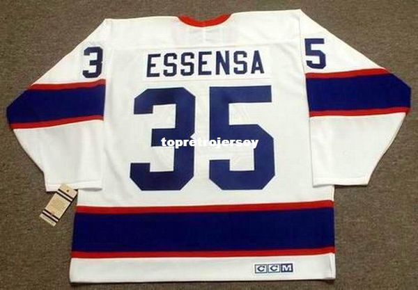 

wholesale mens bob essensa winnipeg jets 1991 ccm vintage home retro hockey jersey, Black;red