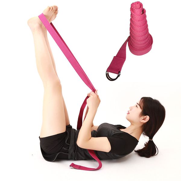 

sxistrap yoga stretch strap belt fitness exercise gym rope figure for yoga exercise (183cm