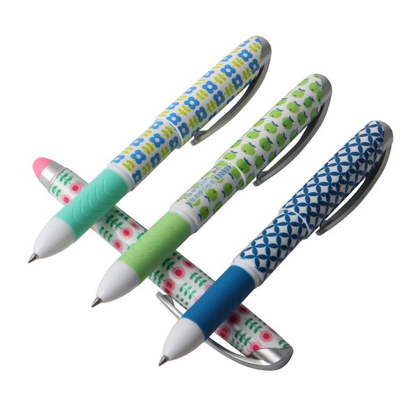 

1pcs genkky gel pen high capacity erasable pen 0.5mm black / blue magic office supplies student exam office & school supplies