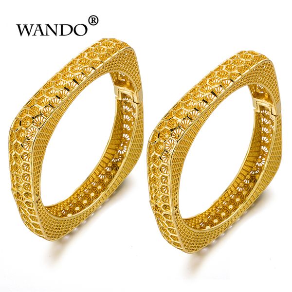 

Вандо новейший большой эфиопский четырехугольник браслет / золотой цвет BanglesBracelet