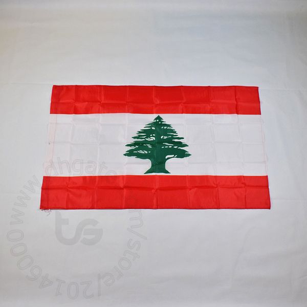 

Ливан национальный флаг Бесплатная доставка 3x5 FT/ 90*150 см висит Ливан национальный