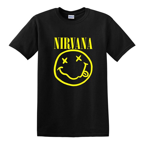 camiseta nirvana hombre