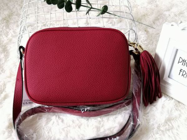 

5 colors women leather soho bag disco shoulder bags purse 1734