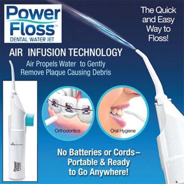 

portable dental hygiene floss dental water flosser jet cleaning tooth mouth denture cleaner irrigator with retail box gift