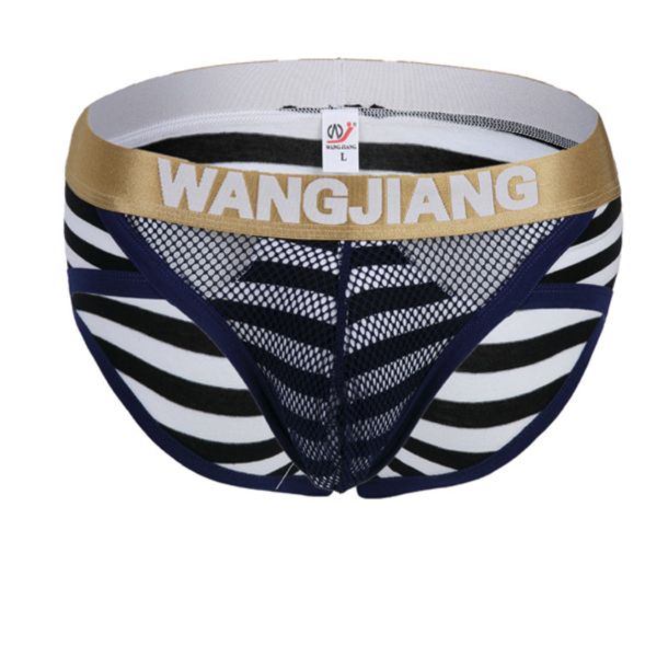 

Cotton Brand New Sexy Men 'S Underwear Male Low Waist U Convex Mesh Men Briefs Shorts Comfortable Thong Sexy Gay Underwear
