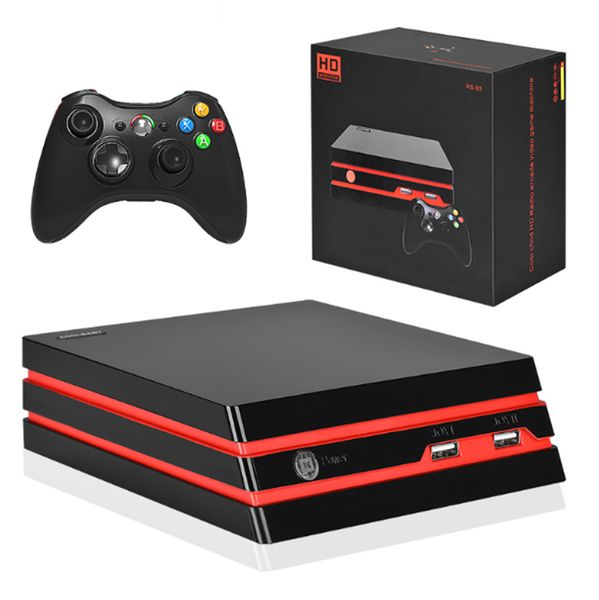 

2018 coolbaby rs-93 hdmi/av video game console 64 bit support 4k output can store 600 game games retro game console