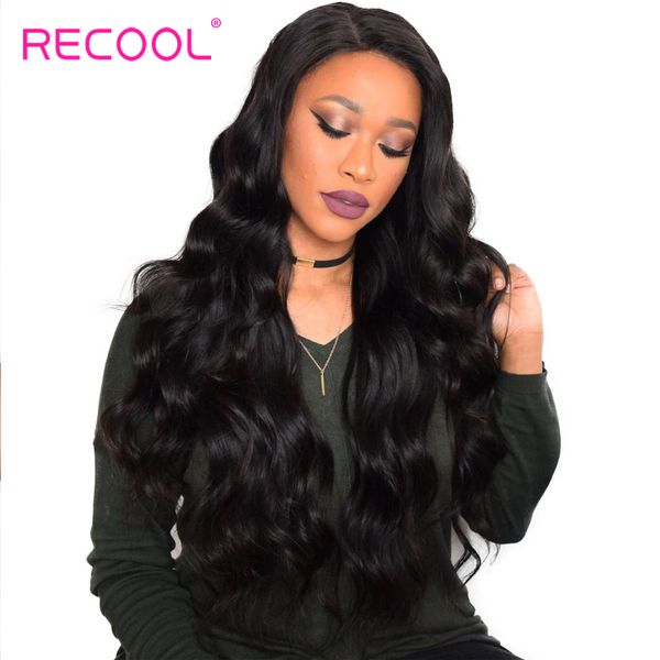 

recool hair peruvian body wave hair bundles 8-30 inch remy human hair weave natural color hair extensions can buy 3 or 4 bundles, Black;brown