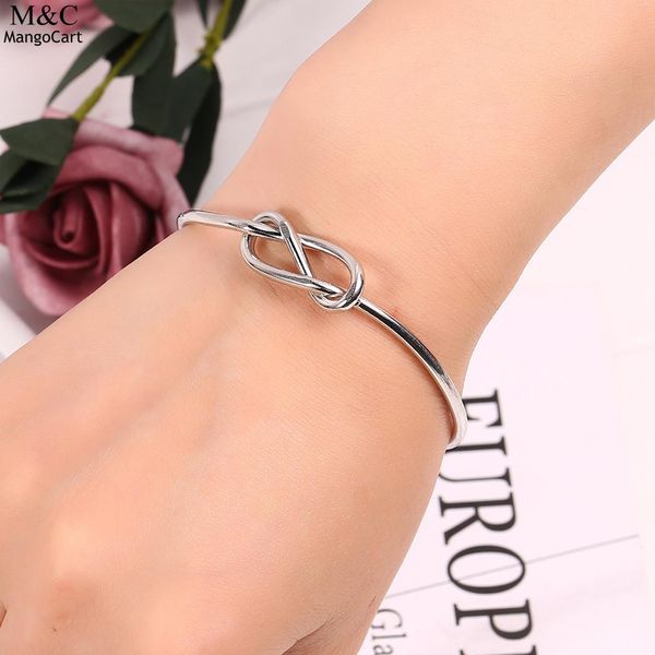 

geometric casual hollow women open cuff bracelet, Black