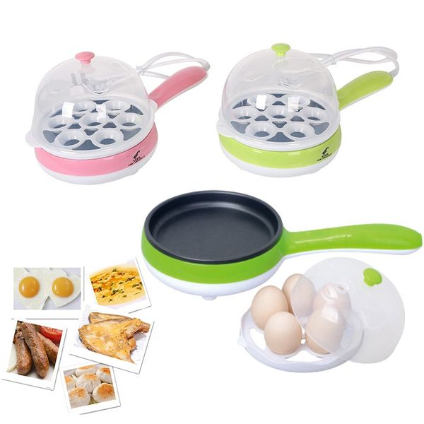 

mini electric frying pan fried eggs pancake fried steak boiled egg steamed cooking tools kitchen supplies green rose red