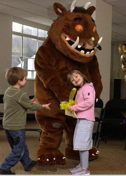 

2018 gruffalo mascot costume for sale gruffalo cartoon costume, Red;yellow
