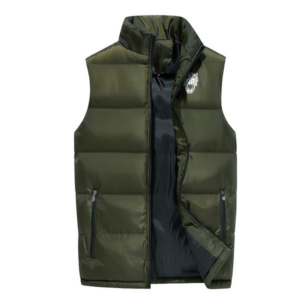 

fashion clothing men's sleeveless cotton jacket winter warm vest men casual warm outwear vest jacket homme waistcoat plus m-6xl, Black;white