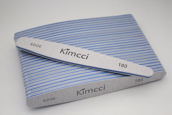 

25pcs/lot new kimcci good quality manicure tools set nail art file sandpaper slim buffer edge 180 nail salon manicure supplies